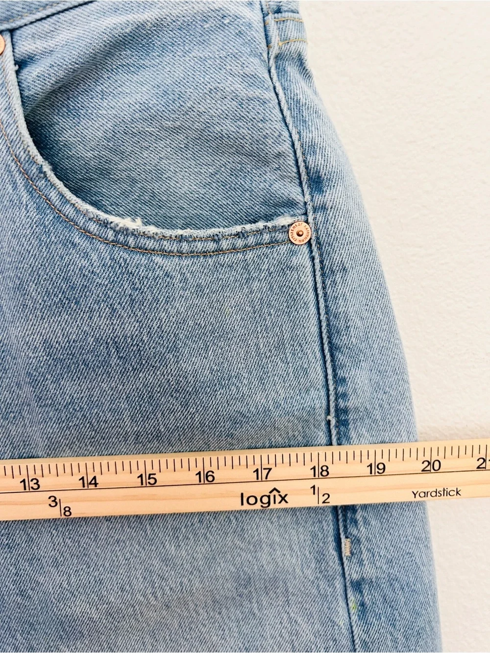 Citizens Of Humanity Ayla Baggy Cuffed Crop Jeans Blue Denim Women's Size 26 - Picture 12 of 16